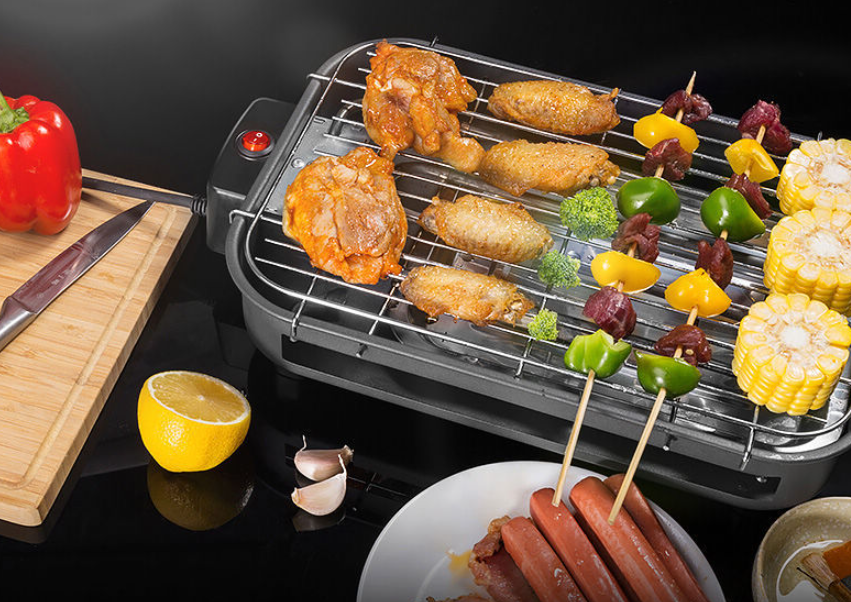 Inside barbecue square electric tray (non-smoking) - SIIV E-Kart