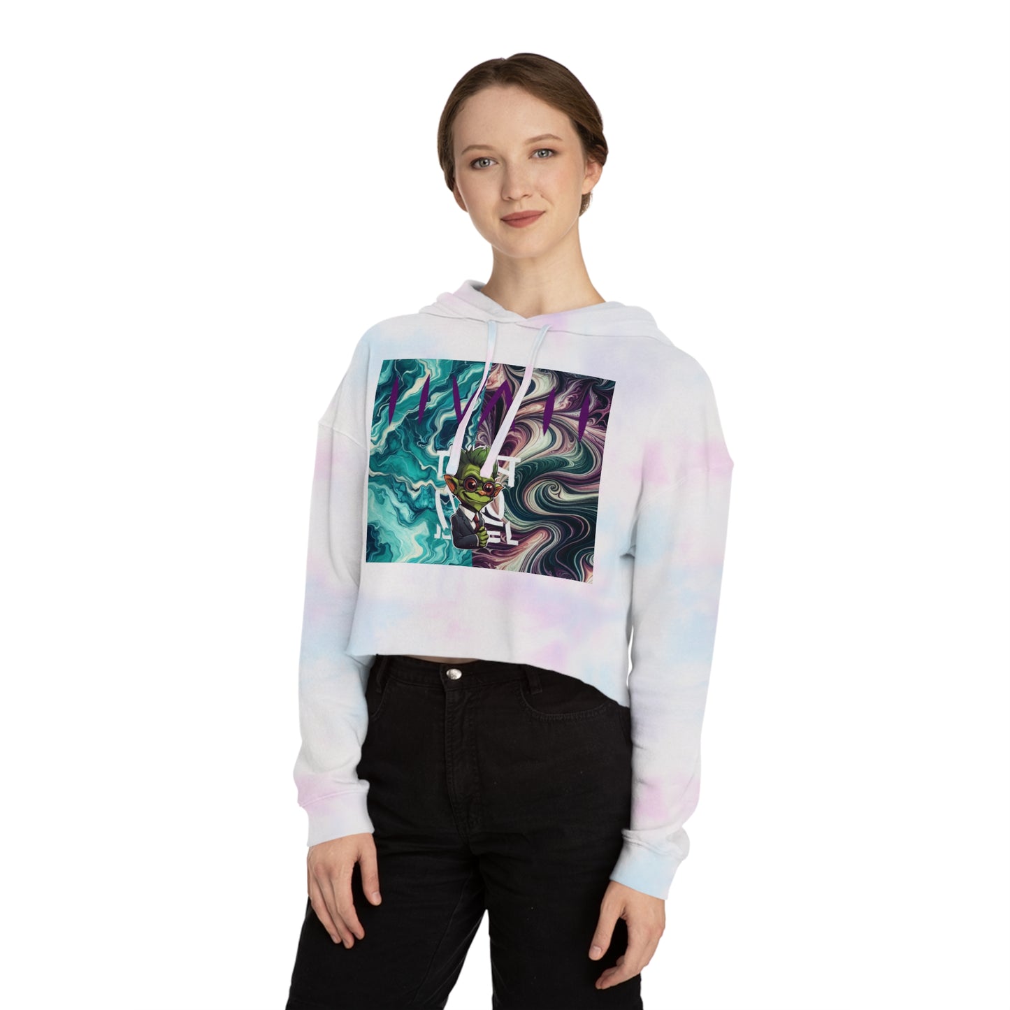 Women’s SEIIV4L Cropped Hoodie