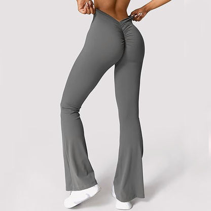 Hip Raise Yoga Bell-bottom Fitness pants