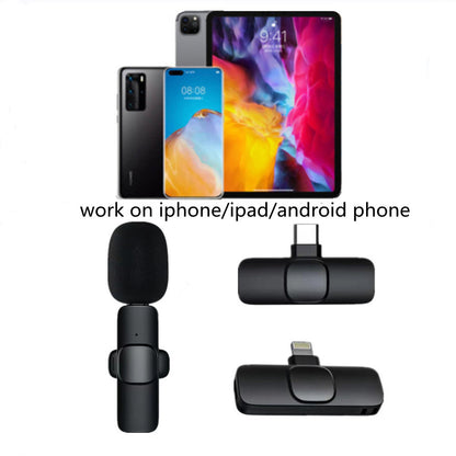 Wireless Portable Microphone (Mini Mic) For, I Phone & Android