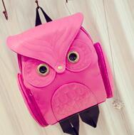 women's Owl backpack, travel bag, personality cartoon Backpack