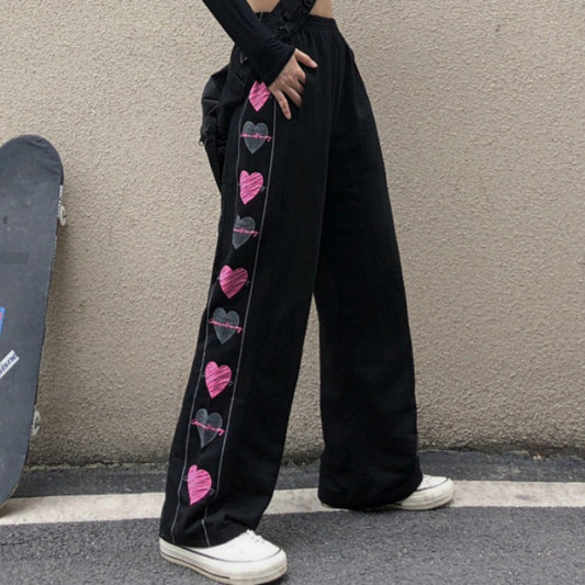 Core Graffiti Straight-leg Pants