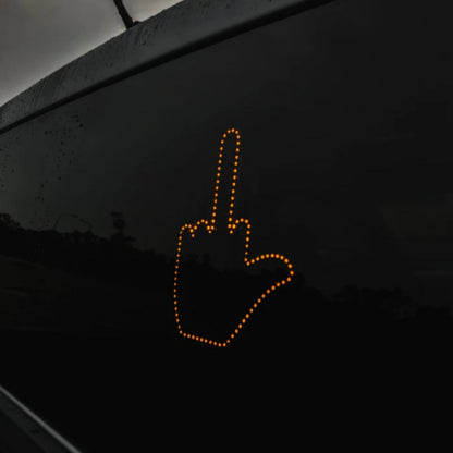 LED hand Gesture Car Light Lamp w Remote