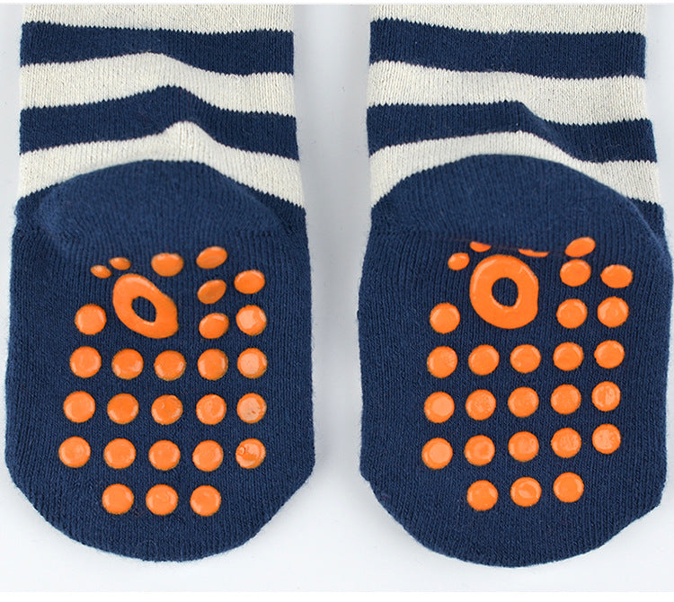 Baby Fleece & Knee Pad, Crawling padded socs 6M-12M+