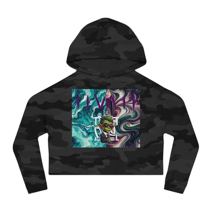 Women’s SEIIV4L Cropped Hoodie