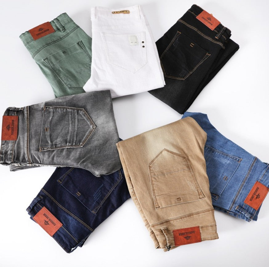 Men's Denim Casual Retro trousers