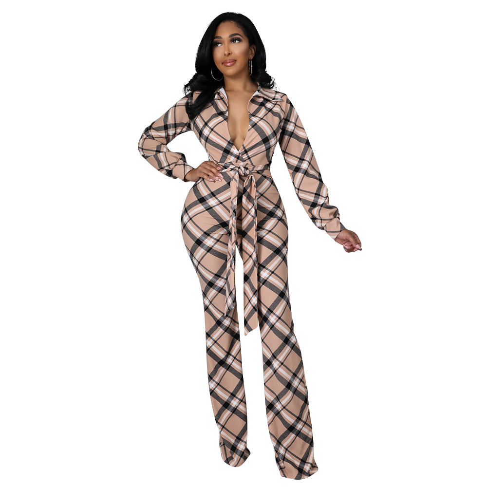 Women's Classy Bodysuit (Bell Bottom Pants)