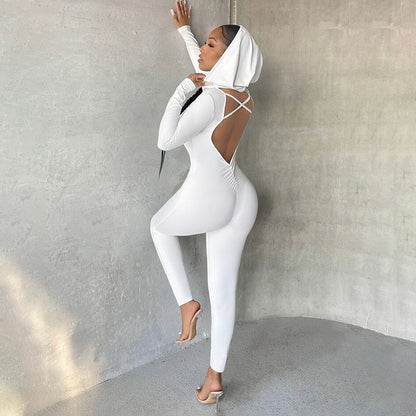 Hooded One-piece Trouser