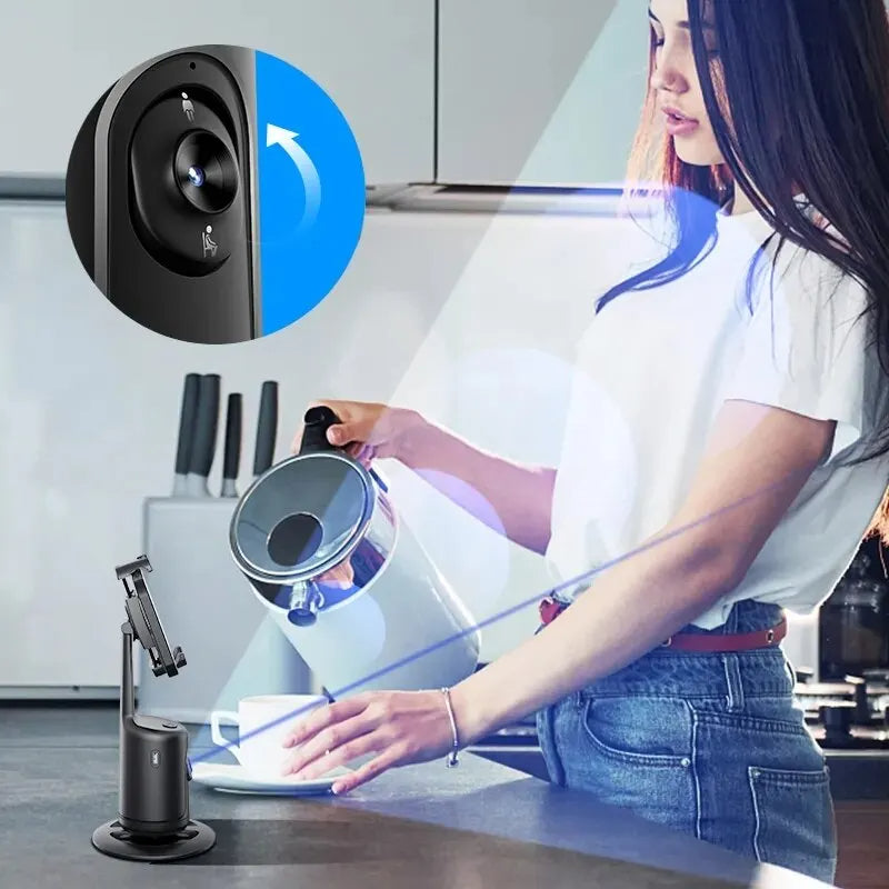 360 AI-Auto Rotating device Holder