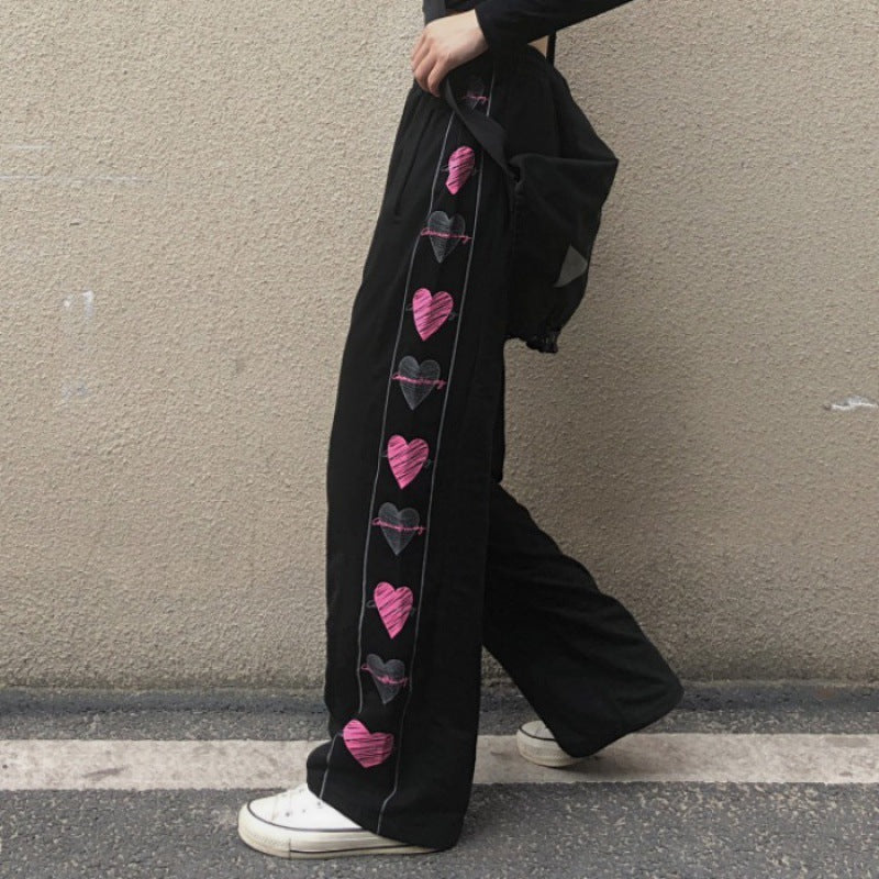 Core Graffiti Straight-leg Pants