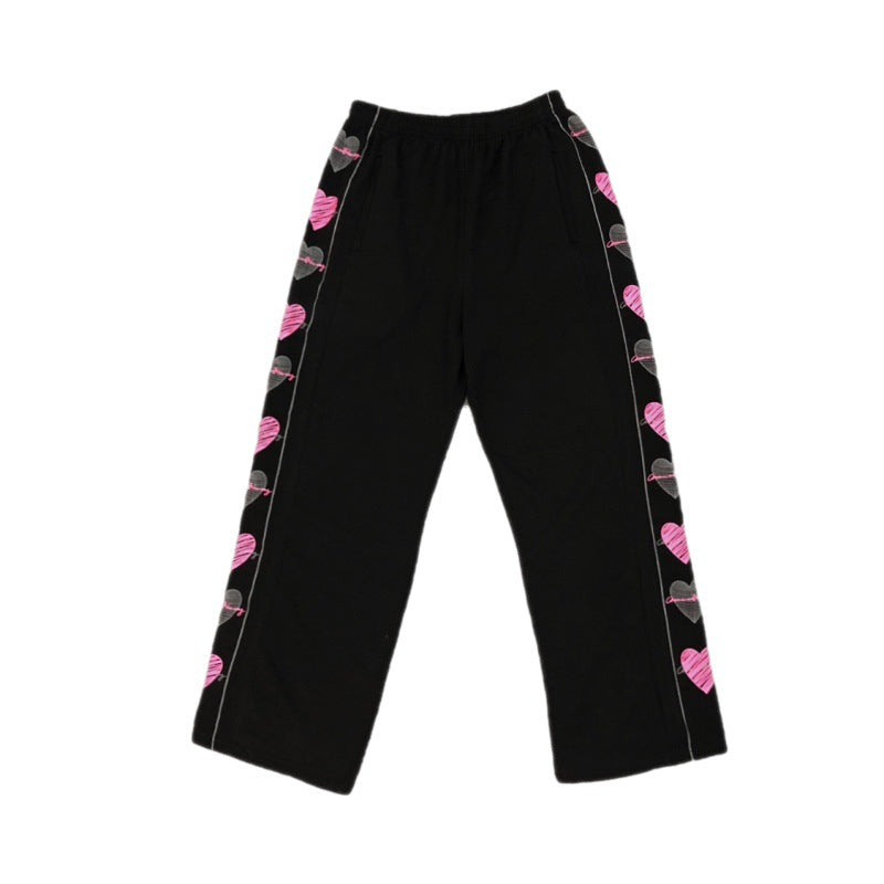 Core Graffiti Straight-leg Pants